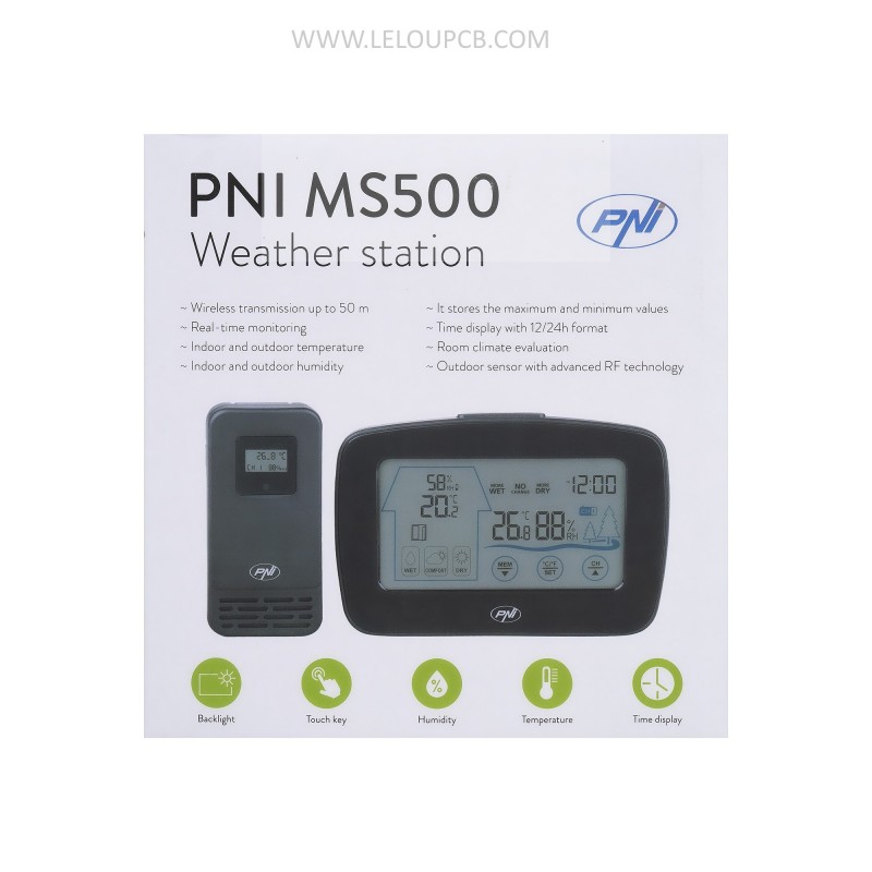 Station météo PNI MS500 sur Leloup CB